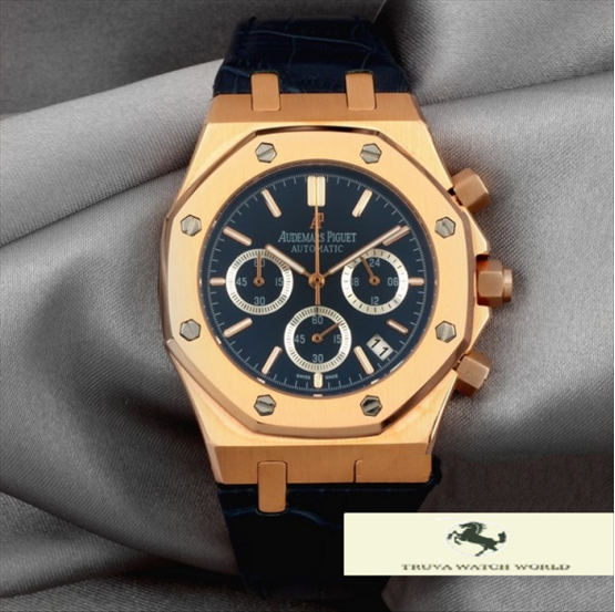 HK1029 AUDEMARS PİGUET ROYAL OAK LEO MESSİ LACİVERT